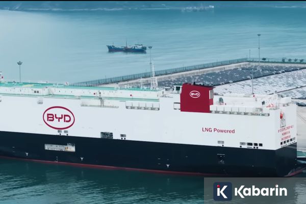 BYD ngirim 1 juta mobil pake delapan kapal raksasa