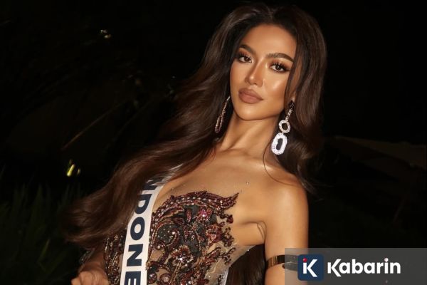 Sanly Liu tampil elegan dengan kebaya Garuda di Miss Universe 2025