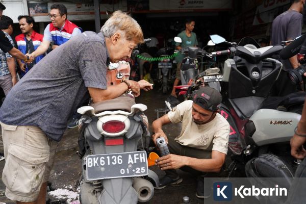 Tips selamatkan motor yang abis terendam banjir