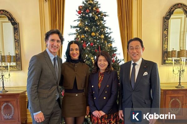 Katy Perry nemenin Justin Trudeau ketemuan sama mantan PM Jepang