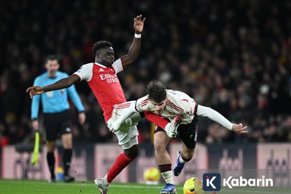 Saka Rayakan Laga ke-300 dengan Gol Kemenangan Arsenal