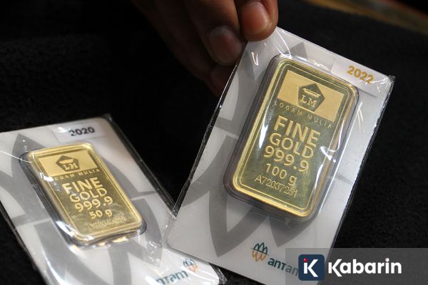 Harga Emas Antam Turun Rp25.000 ke Angka Rp3,024 Juta/gram Hari Ini