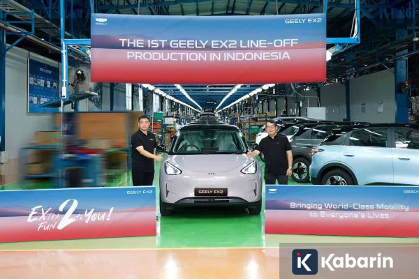EX2 Jadi Model Ketiga Geely yang Dibuat di Indonesia