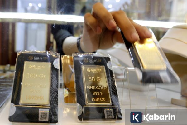 Update Harga Emas UBS dan Galeri24 di Pegadaian Minggu Pagi
