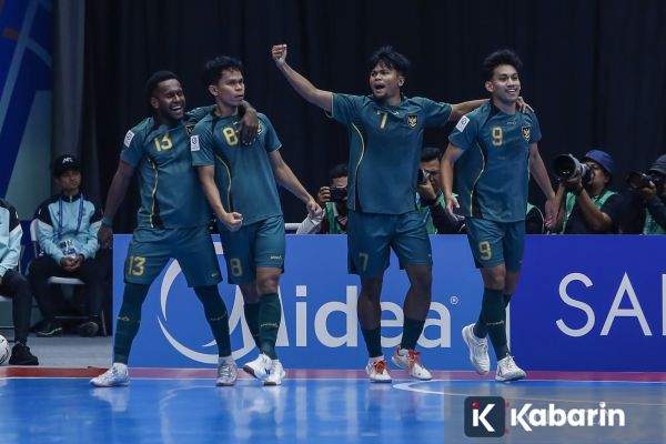Kalahkan Vietnam 3-2, Indonesia Cetak Sejarah ke Semifinal Piala Asia Futsal