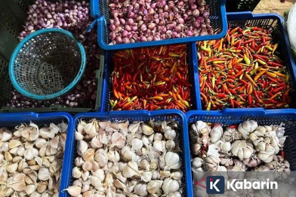 PIHPS: Harga Bawang Merah Rp43.800/kg dan Cabai Rawit Rp75.300/kg