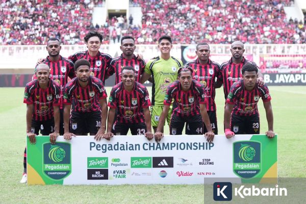 Persipura Hajar Barito 4-1, Kembali Puncaki Klasemen Liga 2