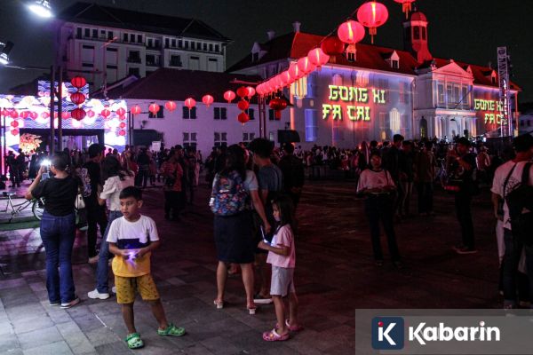 Kota Tua Jakarta Dikunjungi 30 Ribu Orang saat Imlek
