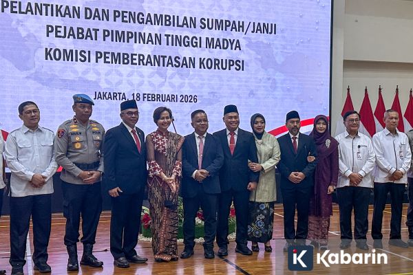 KPK Lantik Tiga Deputi Baru, Ketua Minta Gerak Cepat dan Visioner