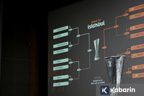 Drawing 16 Besar Liga Europa: Lille vs Aston Villa, Roma Hadapi Bologna