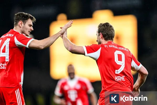 Bayern Muenchen Menang 3-2 atas Dortmund, Kane Borong Dua Gol