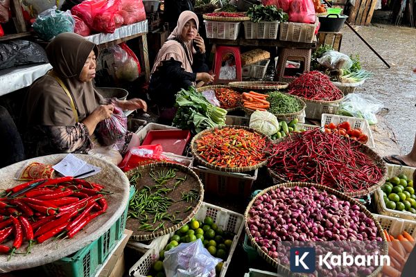 Harga Pangan Hari Ini: Bawang Merah Rp46.900/kg, Cabai Rawit Rp83.850/kg