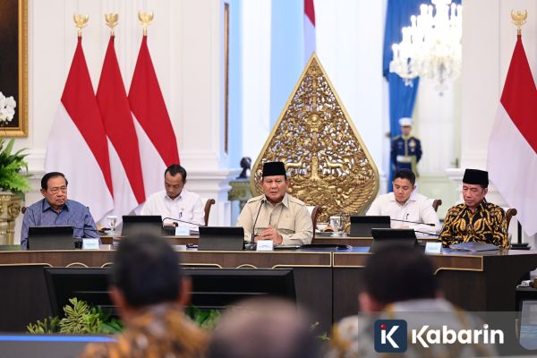 Pertemuan Kebangsaan di Istana, Prabowo Duduk Bersama Jokowi dan SBY