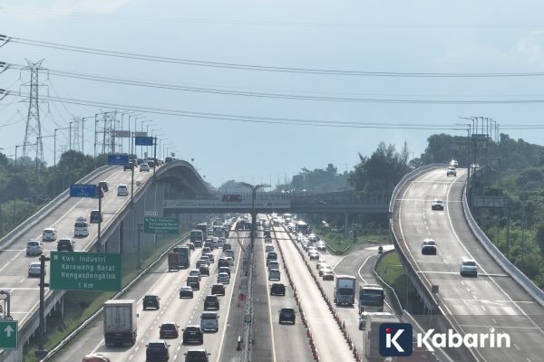 1,7 Juta Kendaraan Kembali ke Jabotabek pada H+2 Lebaran 2026