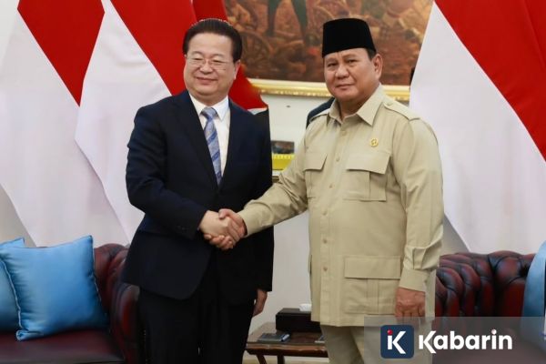 Prabowo Terima Menteri Keamanan China Bahas Stabilitas Regional