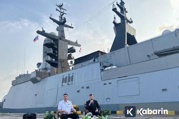 Kapal Perang Rusia Merapat di Tanjung Priok, Siap Perkuat Kerja Sama
