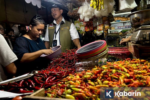 Harga Pangan Hari Ini: Cabai Rawit Rp75.550/Kg, Telur Ayam Rp32.350/Kg