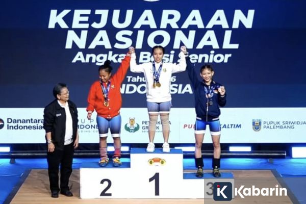 Lampung Borong Lima Emas pada Hari Pertama Kejurnas Angkat Besi 2026