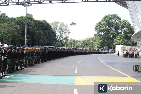 1.647 Personel Amankan Laga Barcelona Legends vs DRX World Legends di GBK