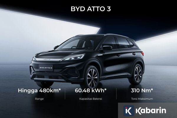 BYD Atto 3 Generasi Baru Segera Meluncur, Usung Teknologi Flash Charging