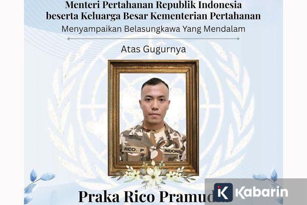 Jenazah Praka Rico Pramudia Akan Dipulangkan via Jakarta Sebelum ke Medan
