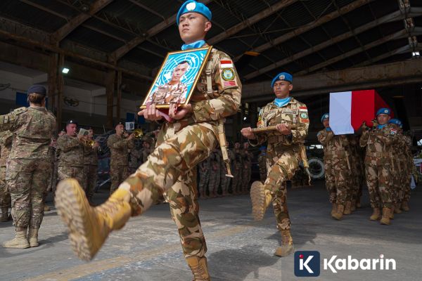 UNIFIL Beri Penghormatan Terakhir kepada Praka Rico Pramudia yang Gugur di Lebanon