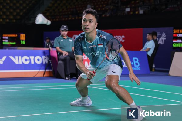 Ginting Mengakui Masih Sulit Ikuti Permainan para Elite Dunia