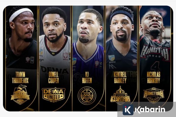IBL Umumkan 5 Kandidat MVP 2026, Ada Bintang Dewa United hingga RANS