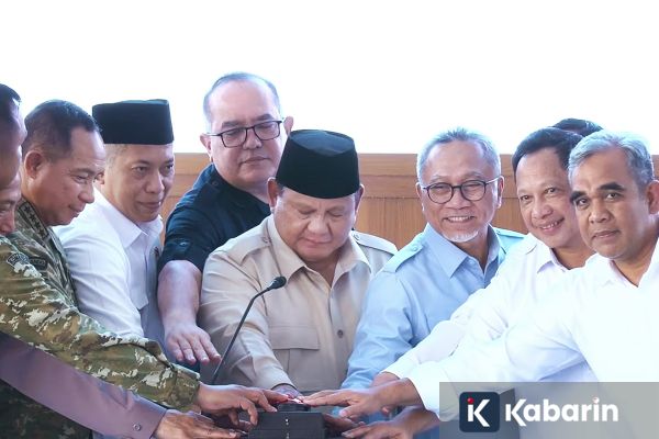 Prabowo Resmikan 1.061 Koperasi Merah Putih, Target 30 Ribu Beroperasi Tahun Ini