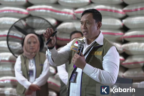 Bulog Catat Stok Beras 5,36 Juta Ton, Kapasitas Simpan 6,2 Juta Ton