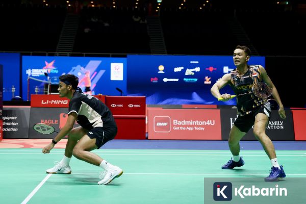Fajar/Fikri Lolos ke Semifinal Singapore Open 2026