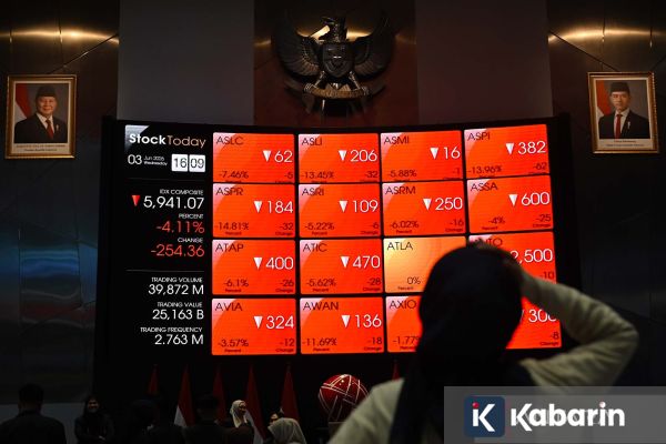 IHSG Anjlok Lebih dari 4 Persen, Sentimen Pasar Dinilai Krisis Kepercayaan