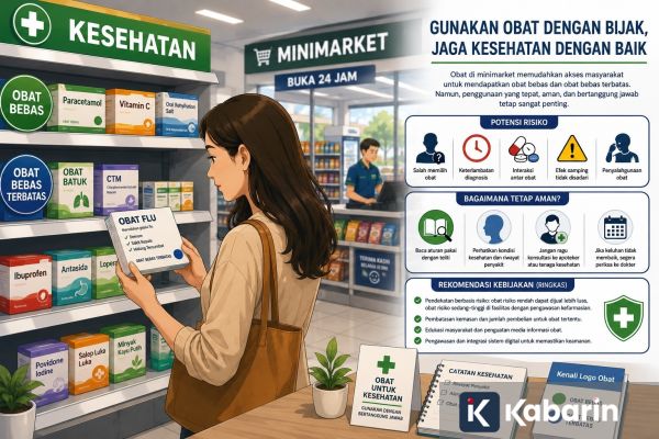 Farmasi UI Soroti Pentingnya Tata Kelola Penjualan Obat di Minimarket