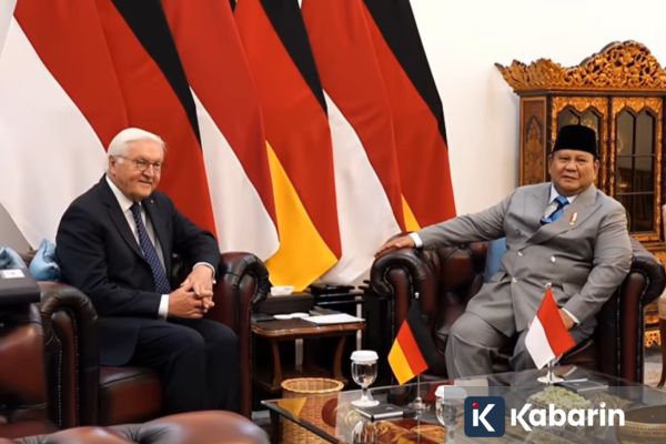 Prabowo–Steinmeier Gelar Pertemuan Empat Mata di Istana Merdeka