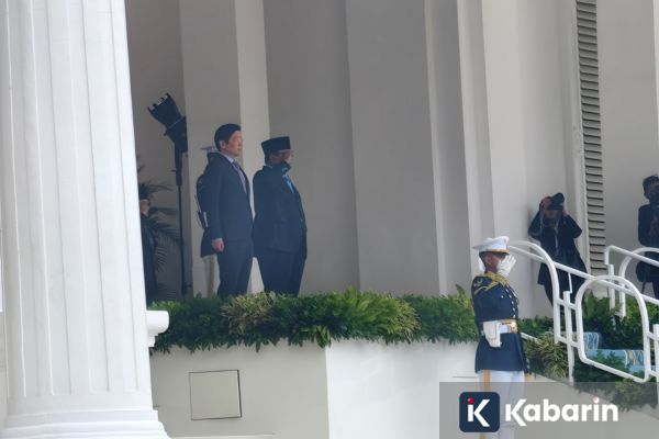 Prabowo Sambut PM Singapura Lawrence Wong di Istana Merdeka