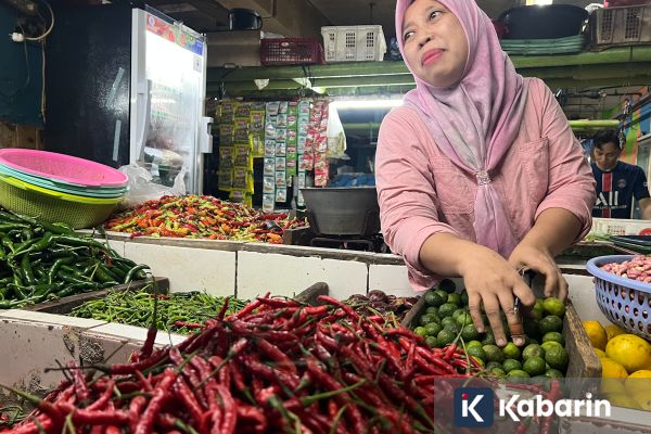 Harga Cabai Rawit Merah Tembus Rp62.100 per Kg, Telur Ayam Rp29.250