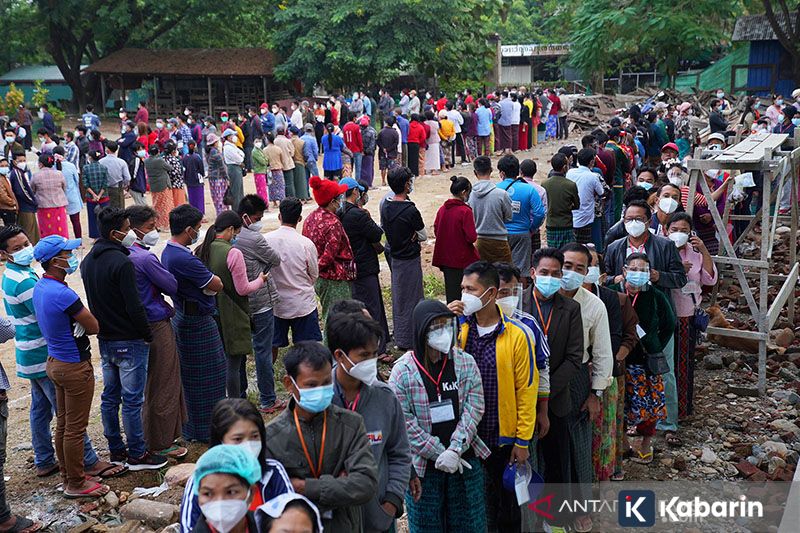 Di Tengah Konflik, Myanmar Mulai Pemilu Perdana Sejak Kudeta Militer
