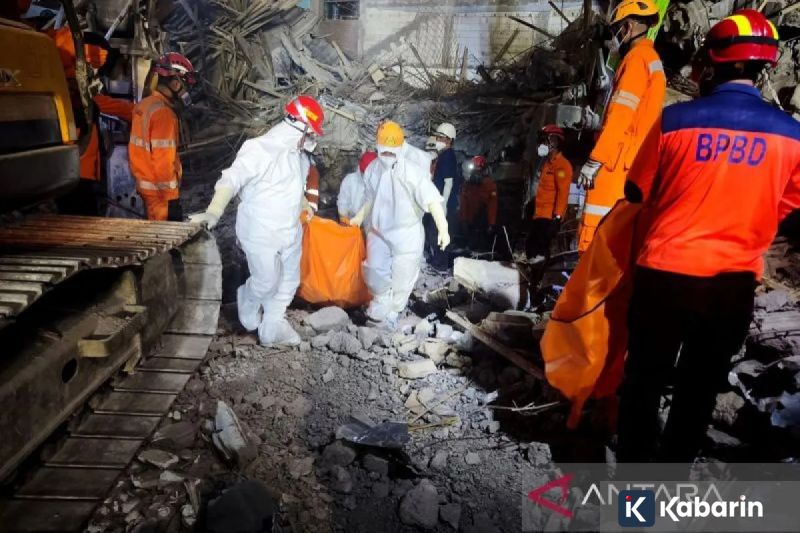 Evakuasi di Ponpes Al Khoziny, 19 jenazah berhasil ditemukan tim Basarnas