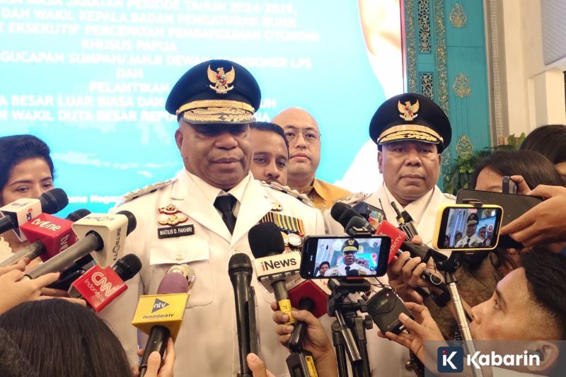 Gubernur Papua siap kolaborasi dengan Komite Percepatan Otsus