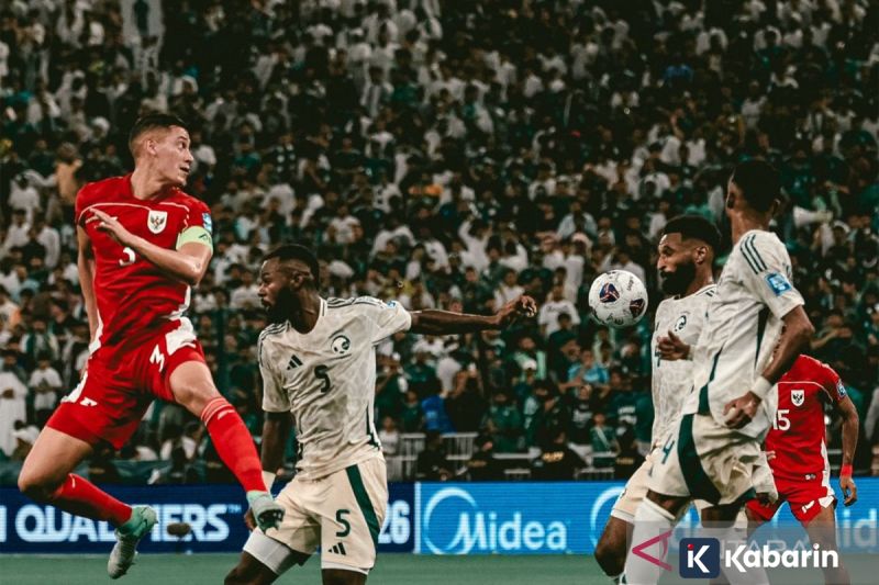 Mimpi besar Indonesia ke Piala Dunia 2026 pupus usai kalah tipis dari Irak 0-1