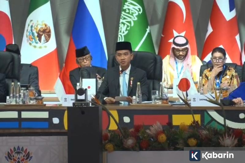 Gibran dorong G20 ciptakan aturan AI yang lebih setara untuk semua negara