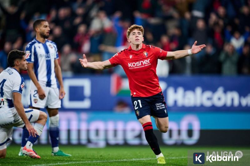 Osasuna kokohkan posisi di klasemen usai kalahkan Levante