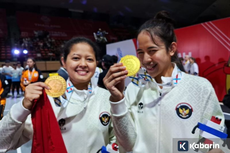 Indonesia sapu bersih Laos 2-0 di babak penyisihan voli pantai