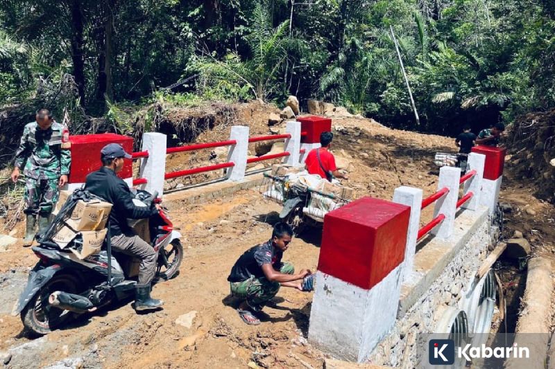 Jembatan Armco Rampung, Akses Warga Desa Masundung Kembali Hidup Pascabencana