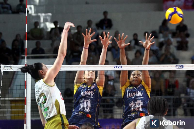 Livin' Mandiri Tundukkan Phonska di Laga Sengit Proliga Malang