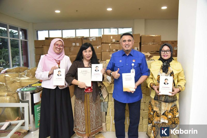 Untad Dapat 3.048 Buku dari Tiongkok untuk Perkuat Referensi Akademik