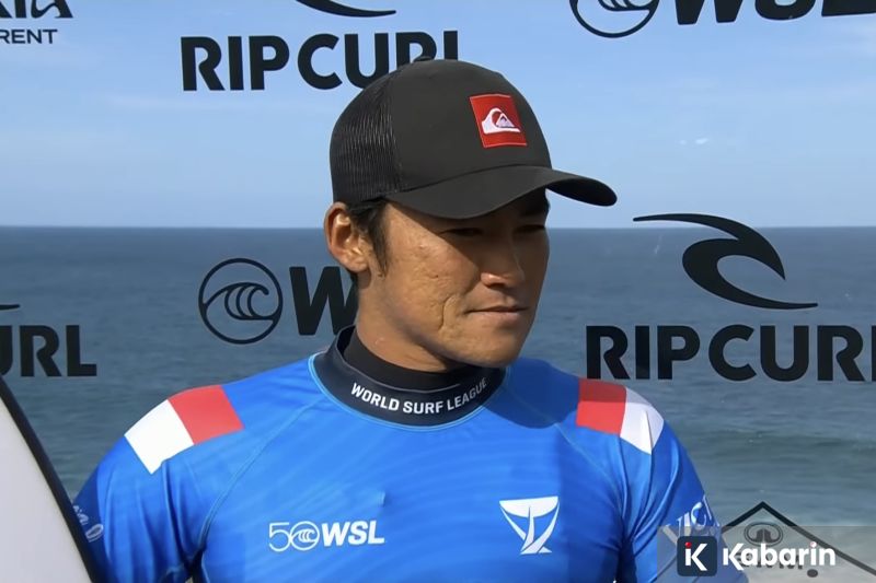 Rio Waida Tembus 16 Besar WSL Bells Beach 2026