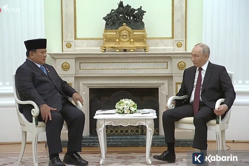 Prabowo–Putin Sepakat Perkuat Kerja Sama Indonesia–Rusia di Berbagai Sektor Strategis