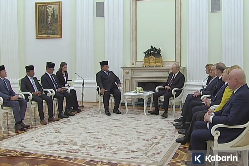 Prabowo–Putin Sepakat Perkuat Kerja Sama Indonesia–Rusia di Berbagai Sektor Strategis