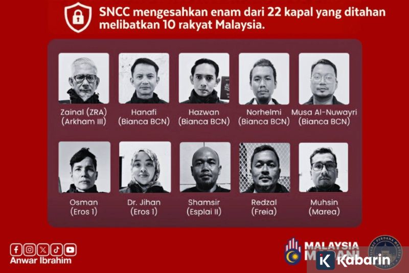 Anwar Ibrahim Kecam Penahanan Kapal Bantuan Gaza oleh Israel